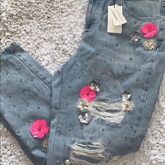 Topshop Moto High Waist Mom Jeans Size 10 NWT - Picture 3 of 8